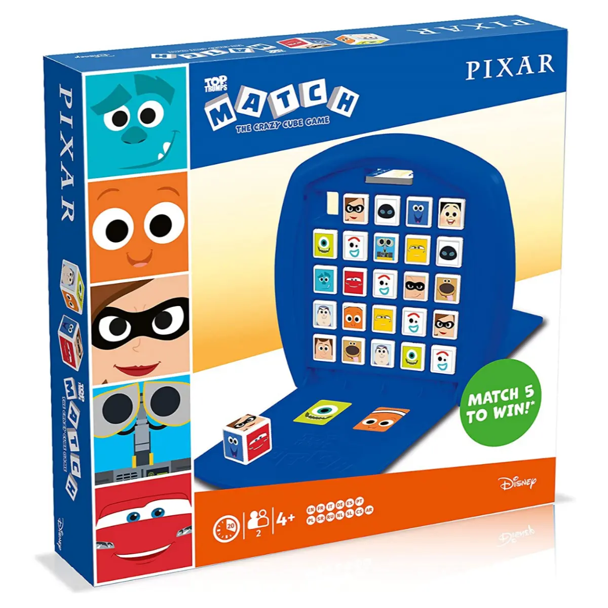 Disney Pixar Top Trumps Match Game 1