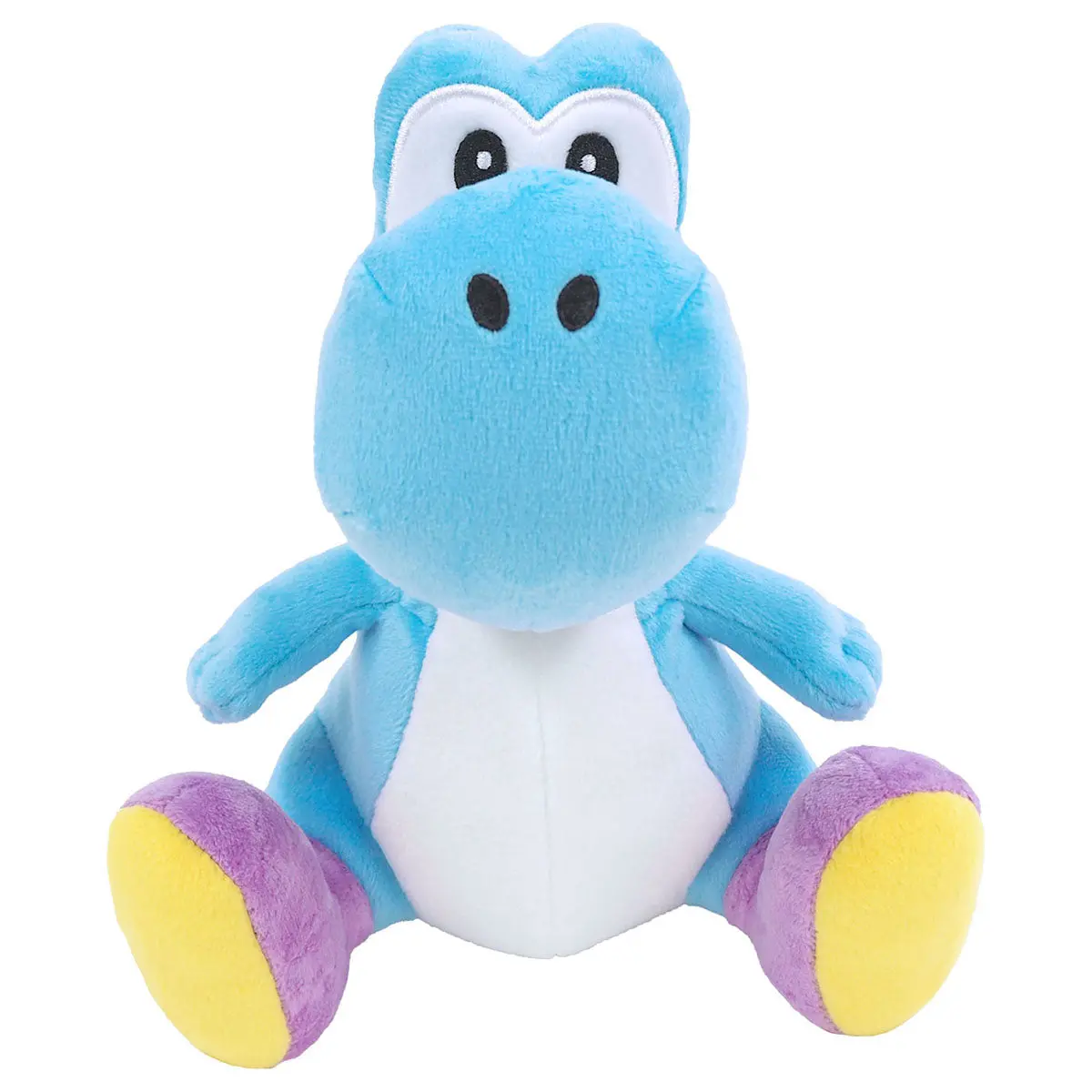 Super Mario Light Blue Yoshi 8" Plush 1