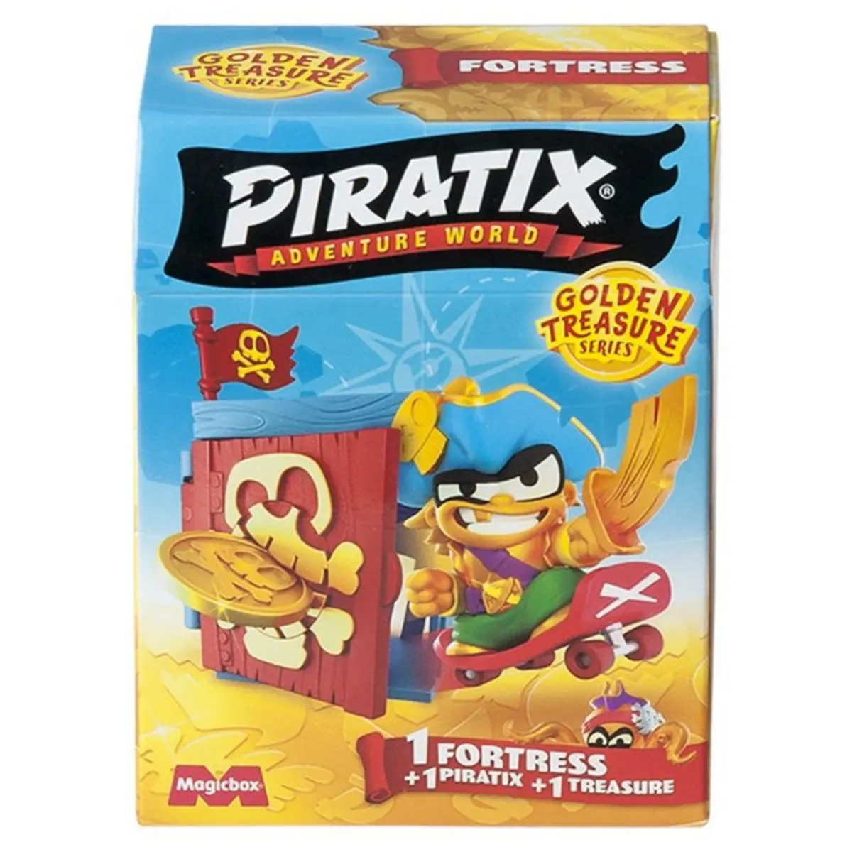 Piratix Adventure World Golden Treasure Series Fortress Playset 1