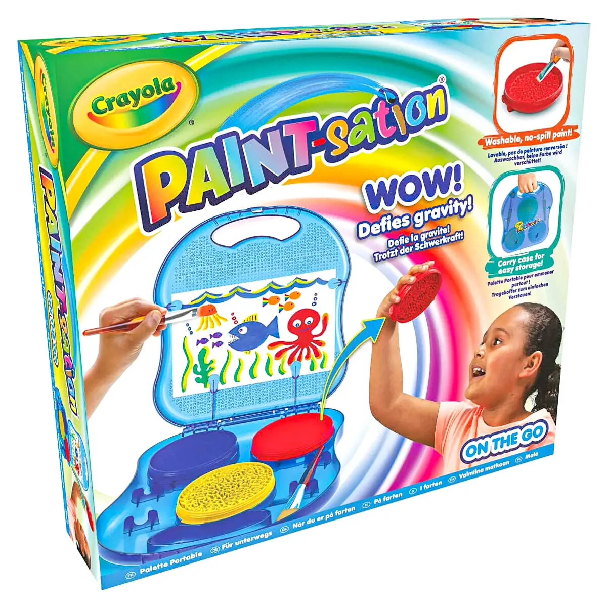 Crayola Paint-Sation On The Go Painting Set 1