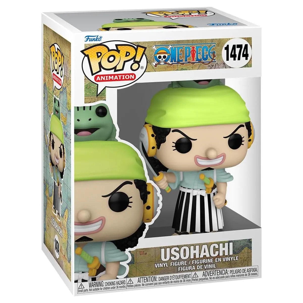 Funko Pop! Animation: One Piece: Usohachi (Wano) Vinyl Figure #1474 1