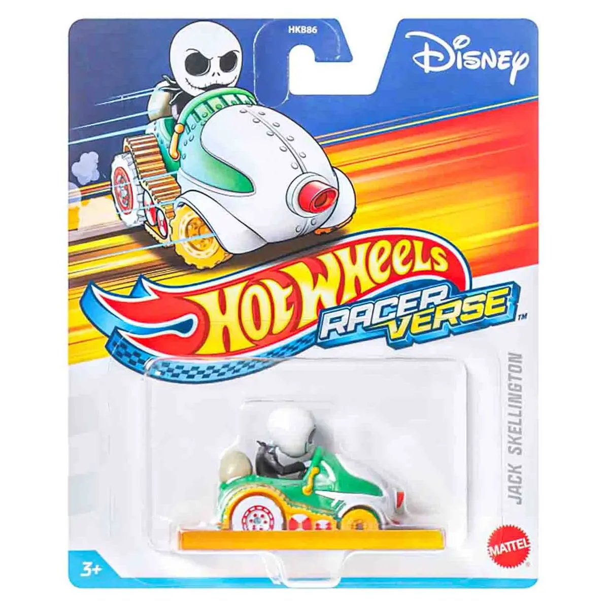 Hot Wheels Racer Verse: Disney The Nightmare Before Christmas: Jack Skellington Vehicle 1