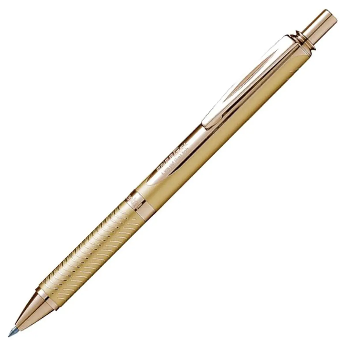 Pentel Energel Sterling Bl407 Gold Rollerball Pen 1