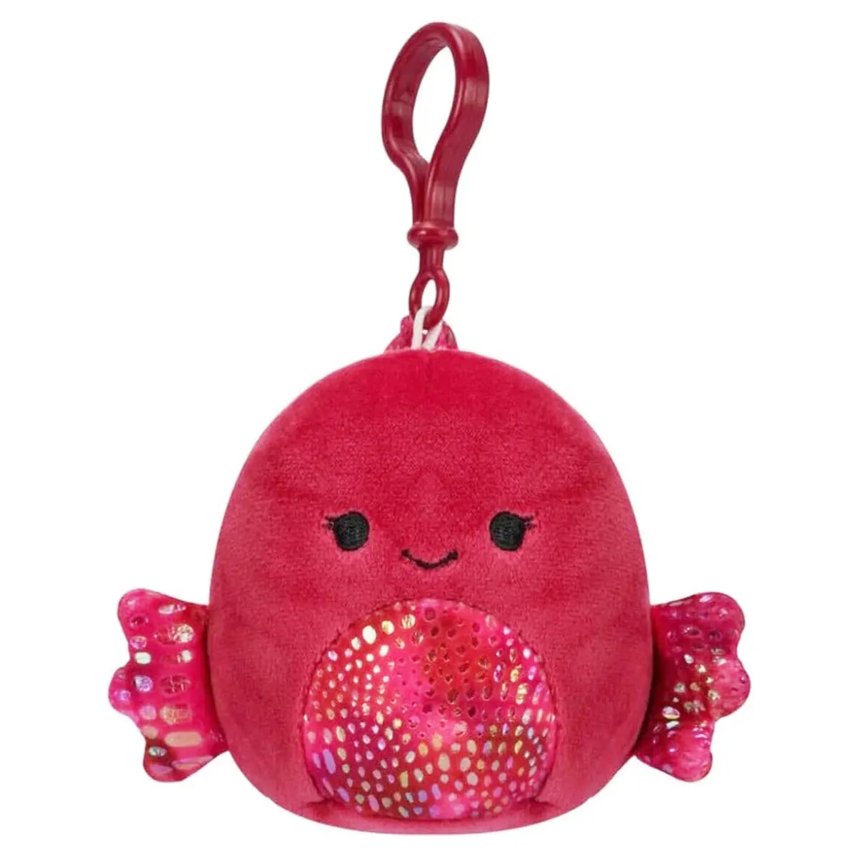 Squishmallows Barella The Betta Fish Clip-On 3.5" Plush 1