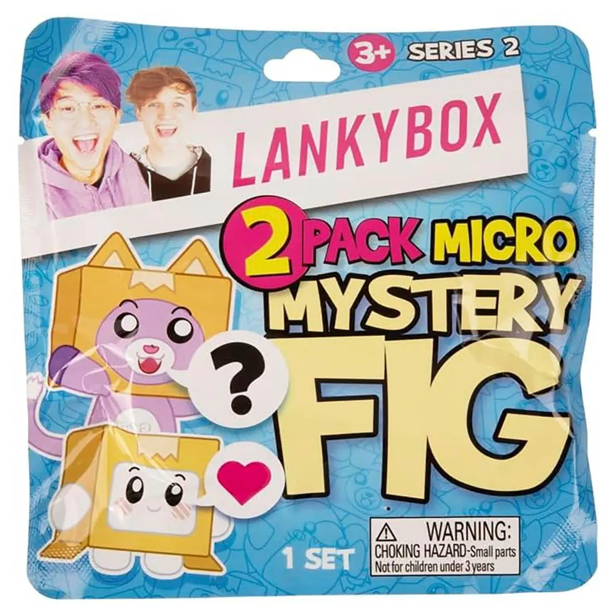 Lankybox Micro Mystery Fig 2-Pack Blind Bag (Styles Vary) 1
