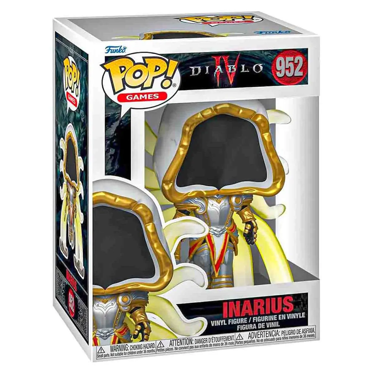 Funko Pop! Games: Diablo Iv: Inarius Vinyl Figure #952 1
