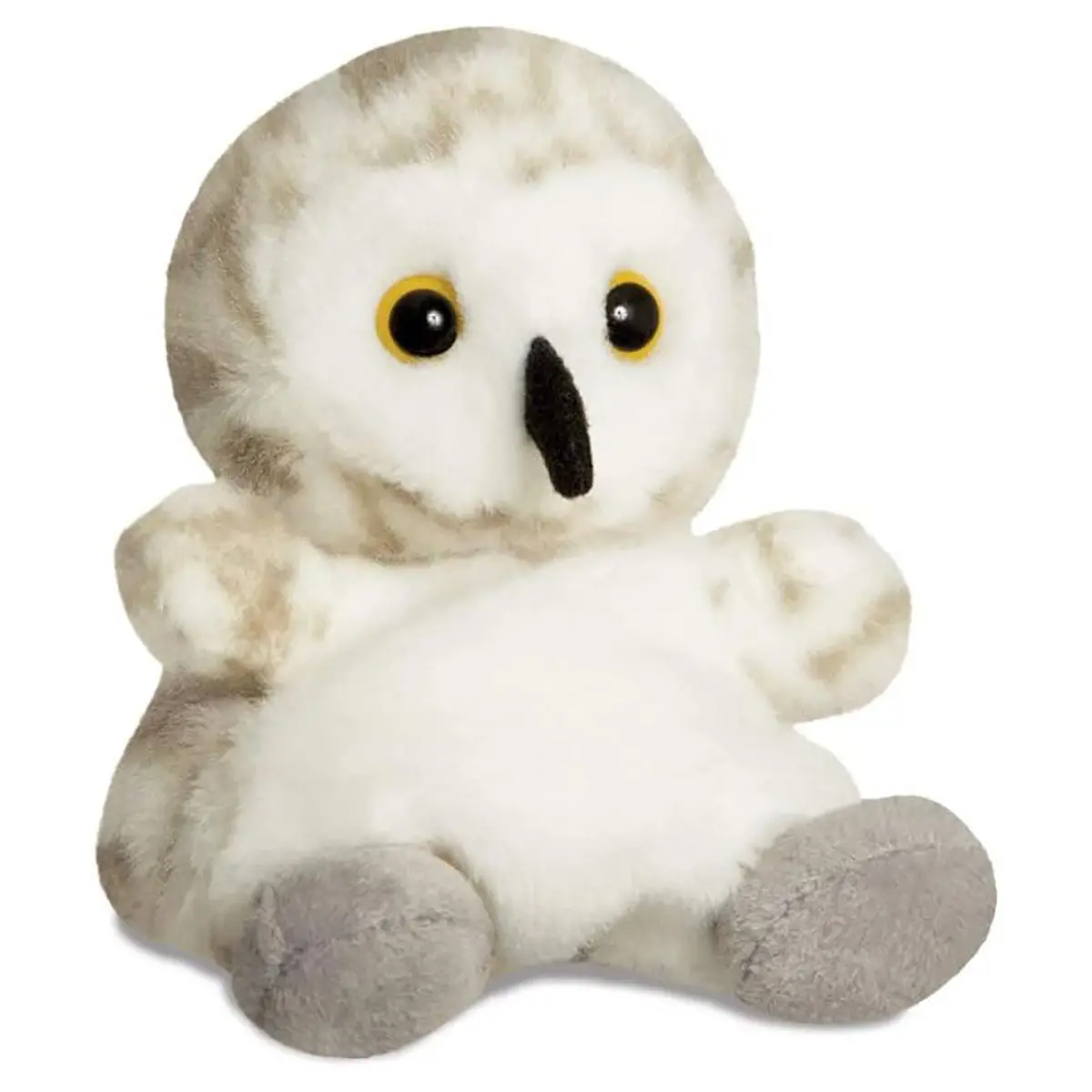 Palm Pals Snowflake Snowy Owl 13Cm Soft Toy 2