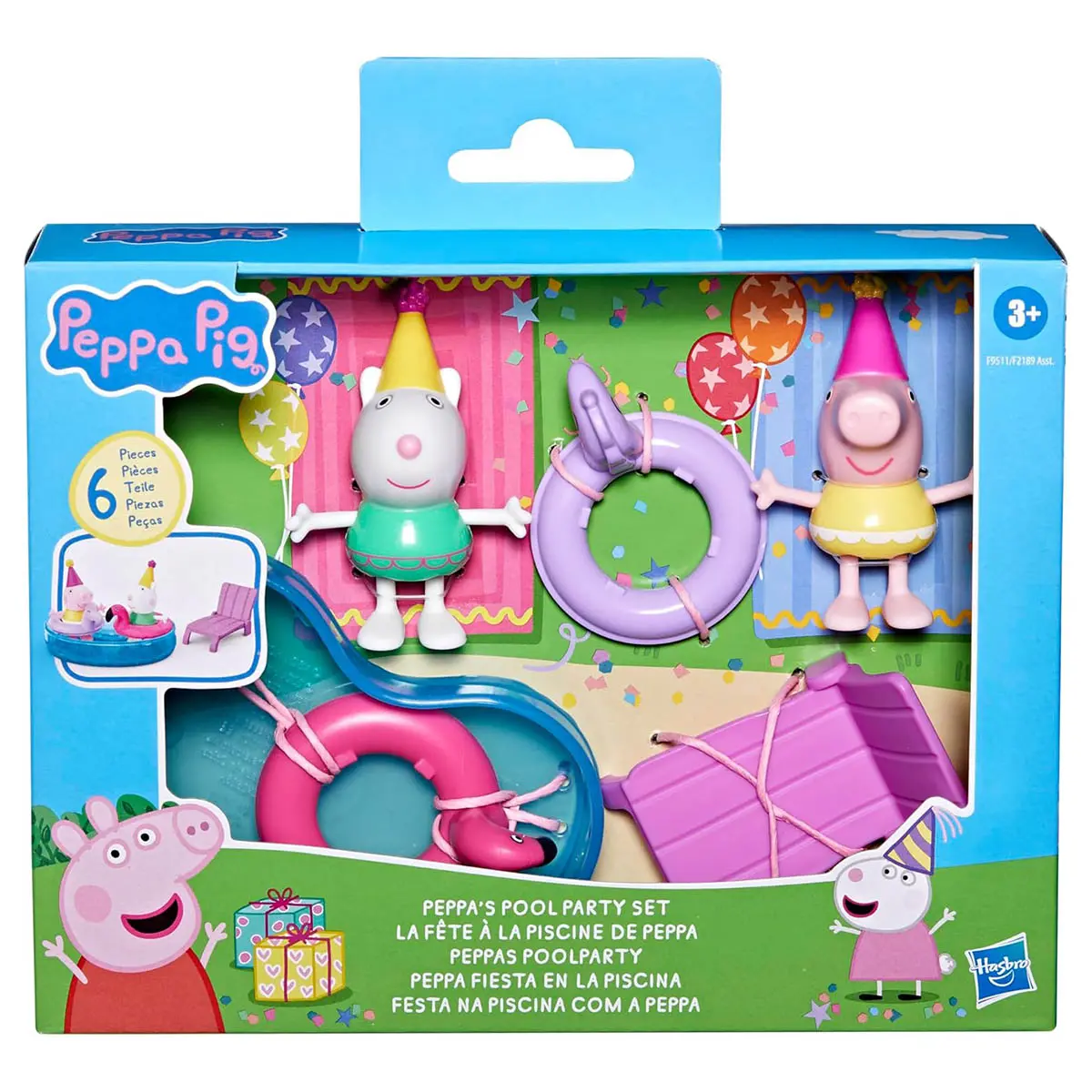 Peppa Pig Peppa's Pool Party Set 1