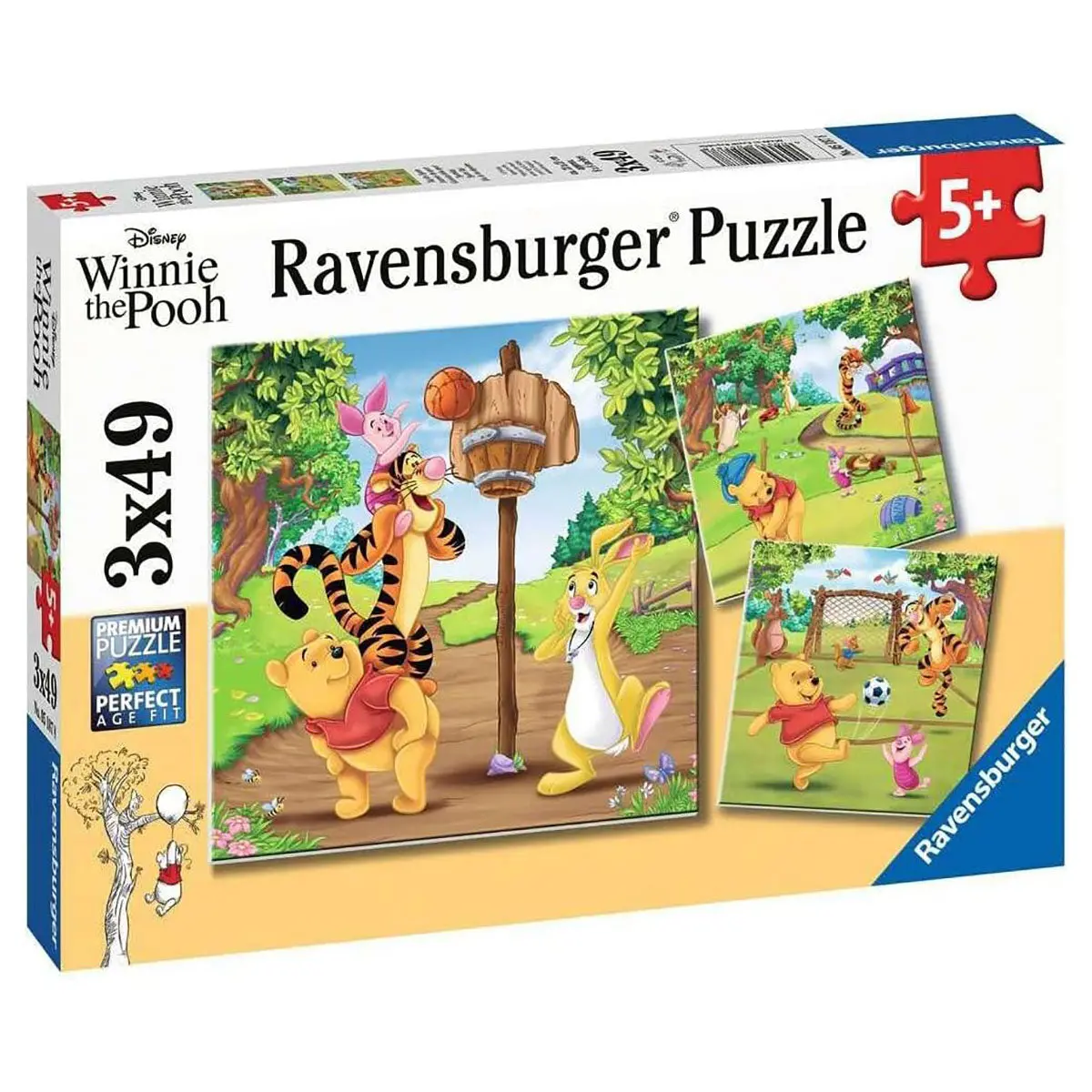 Ravensburger Disney Winnie The Pooh 3 X 49 Piece Jigsaw Puzzles 1