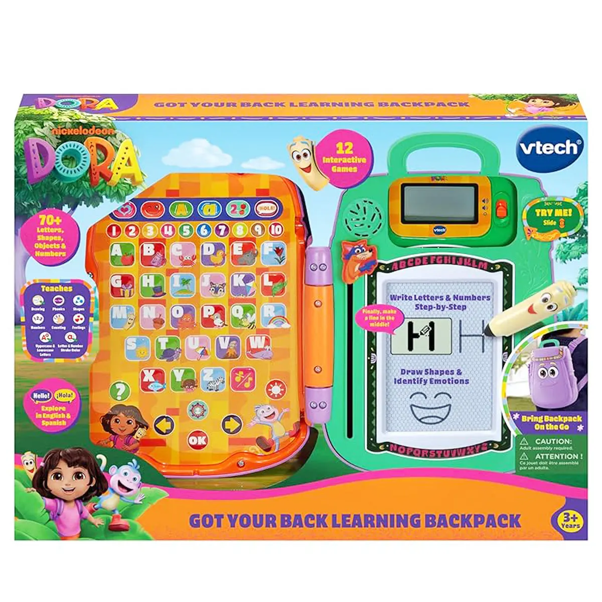 Vtech Dora Got Your Back Learning Backpack 1
