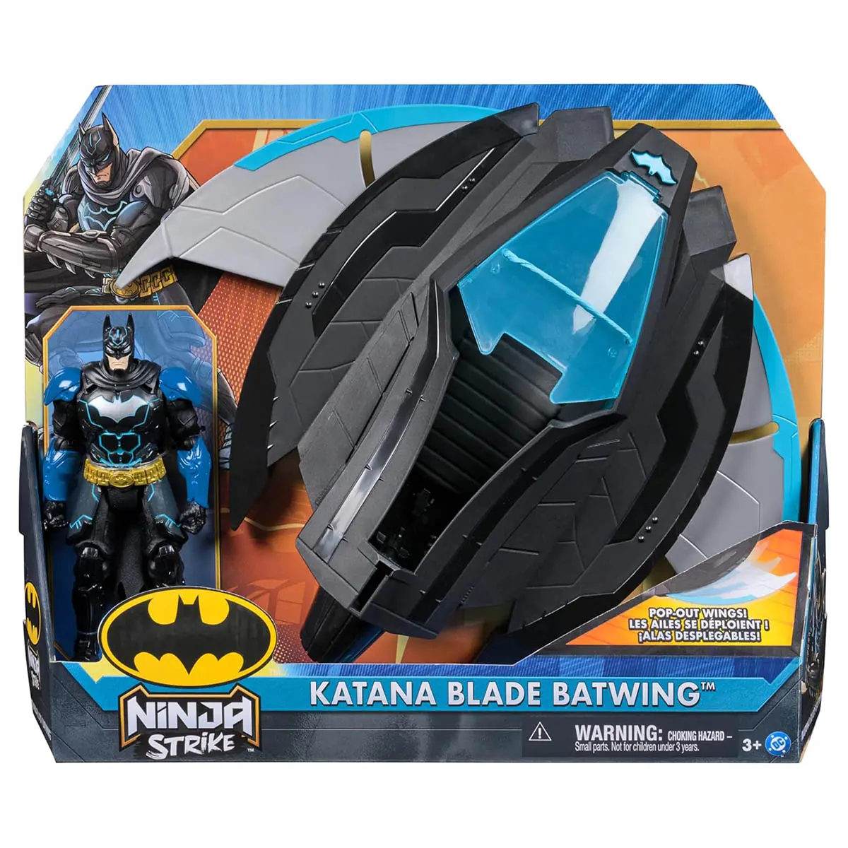 Dc Batman Ninja Strike: Katana Blade Batwing & Figure Set 1