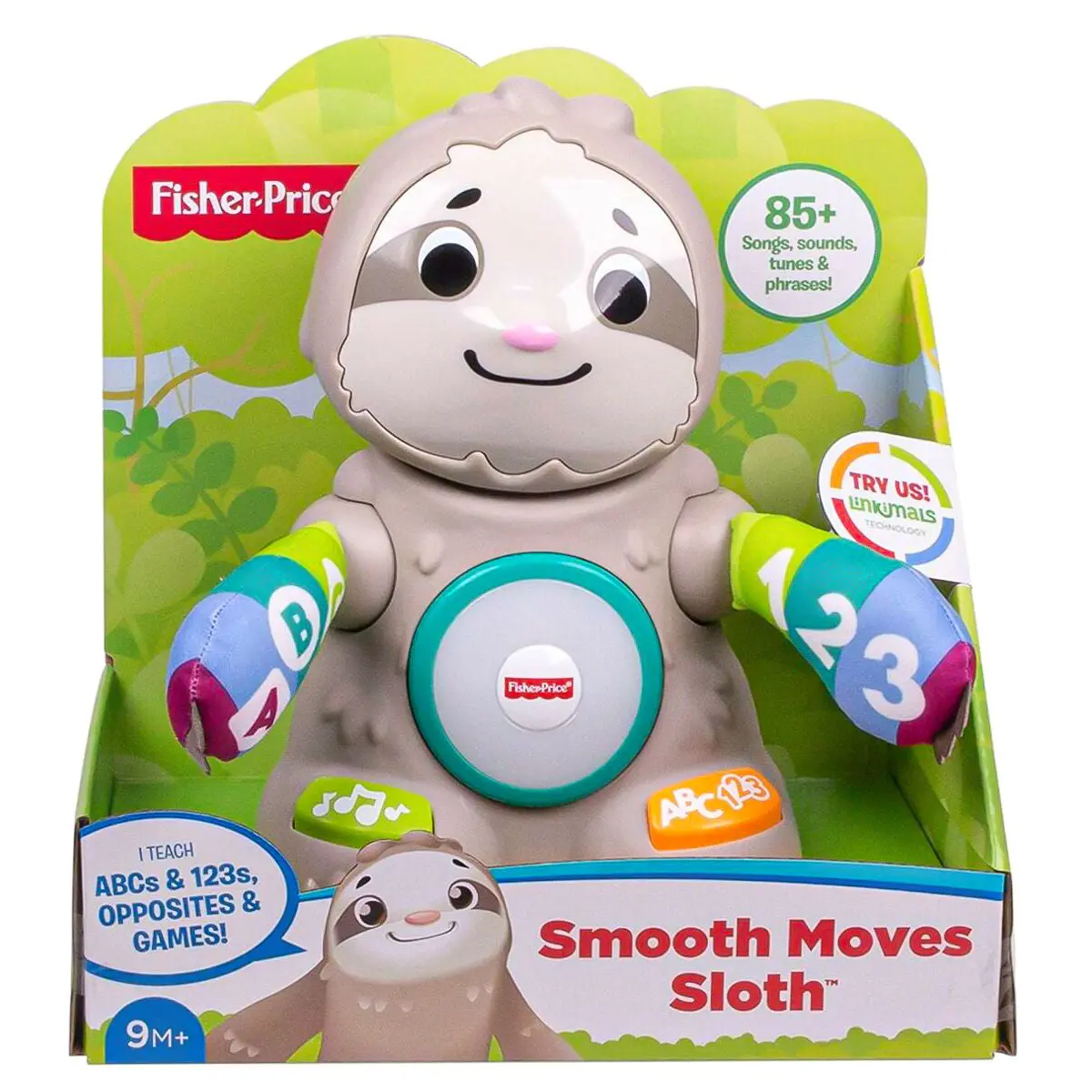 Fisher-Price Linkimals Smooth Moves Sloth Toy 1