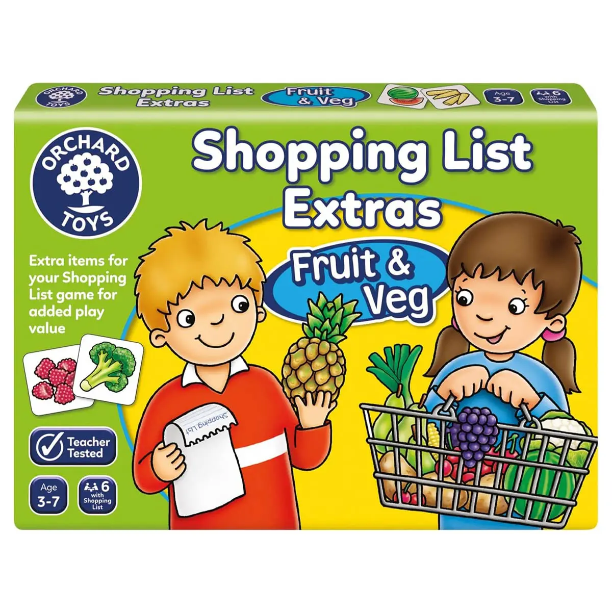 Orchard Toys Shopping List Extras Fruit & Veg Game 1