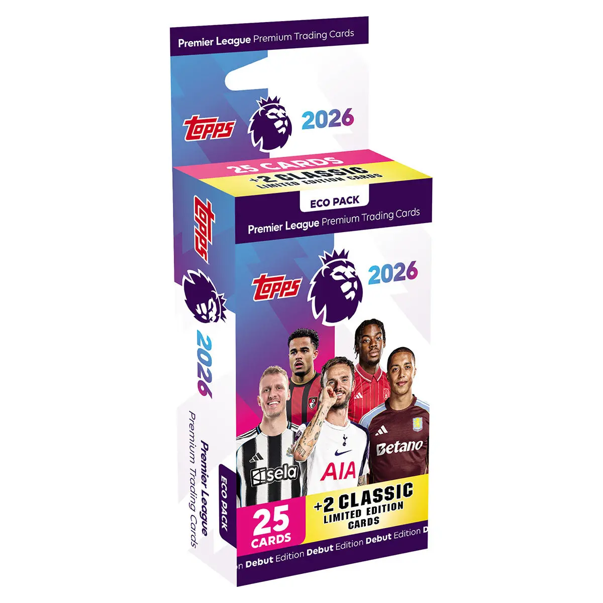 Topps Premier League 2025/26 Premium Trading Cards Mega Eco Pack 1