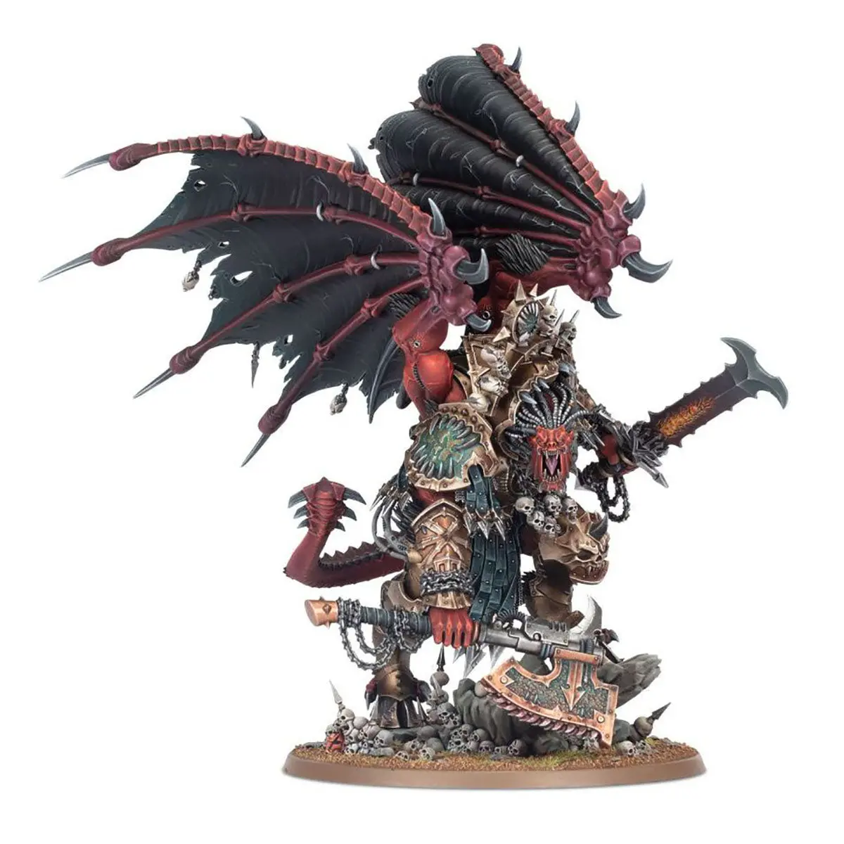 Warhammer 40,000 World Eaters: Daemon Primarch Of Khorne Miniature 2