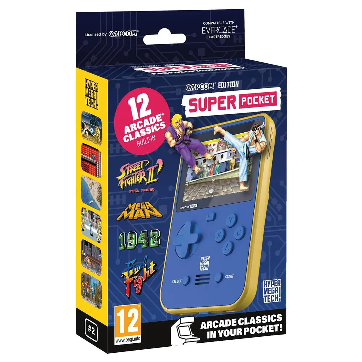 Evercade Capcom Edition Super Pocket Gaming Device 1