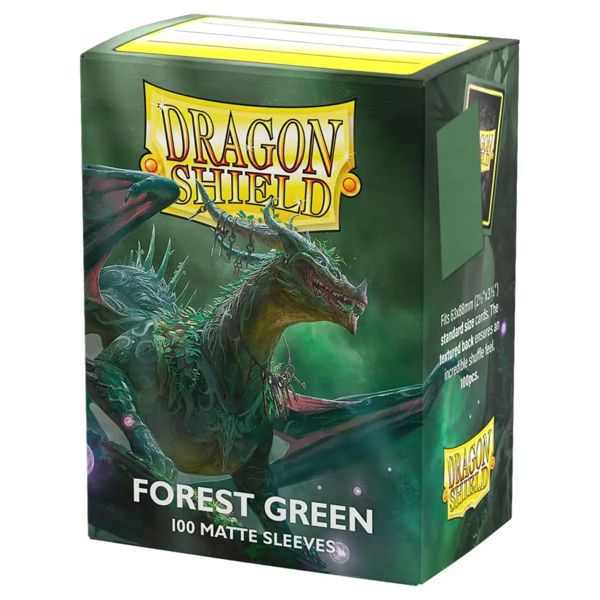 Dragon Shield Matte Sleeves Standard Size- Forest Green (100) 1