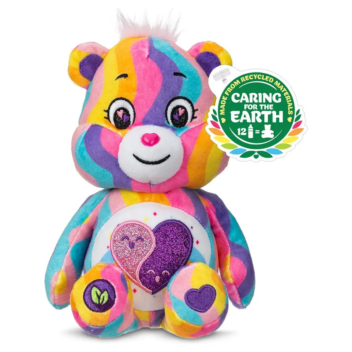 Care Bears Friends Forever Bear Sparkle (Eco Friendly) 9" Bean Plush 1