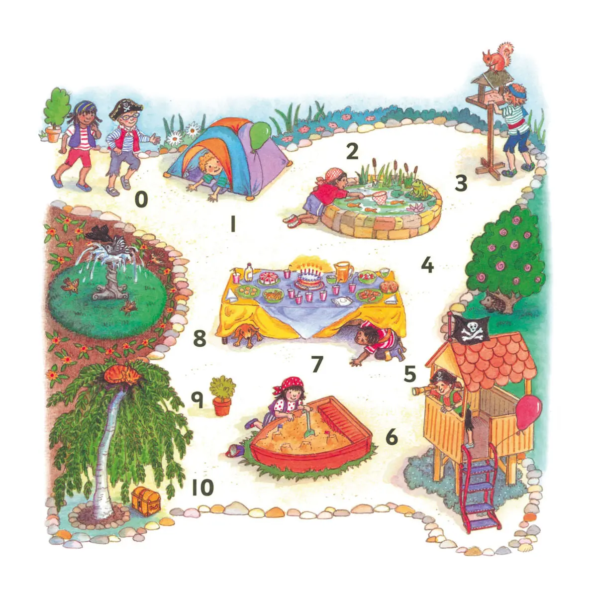 Galt Number Fun Book With Reward Stickers 2