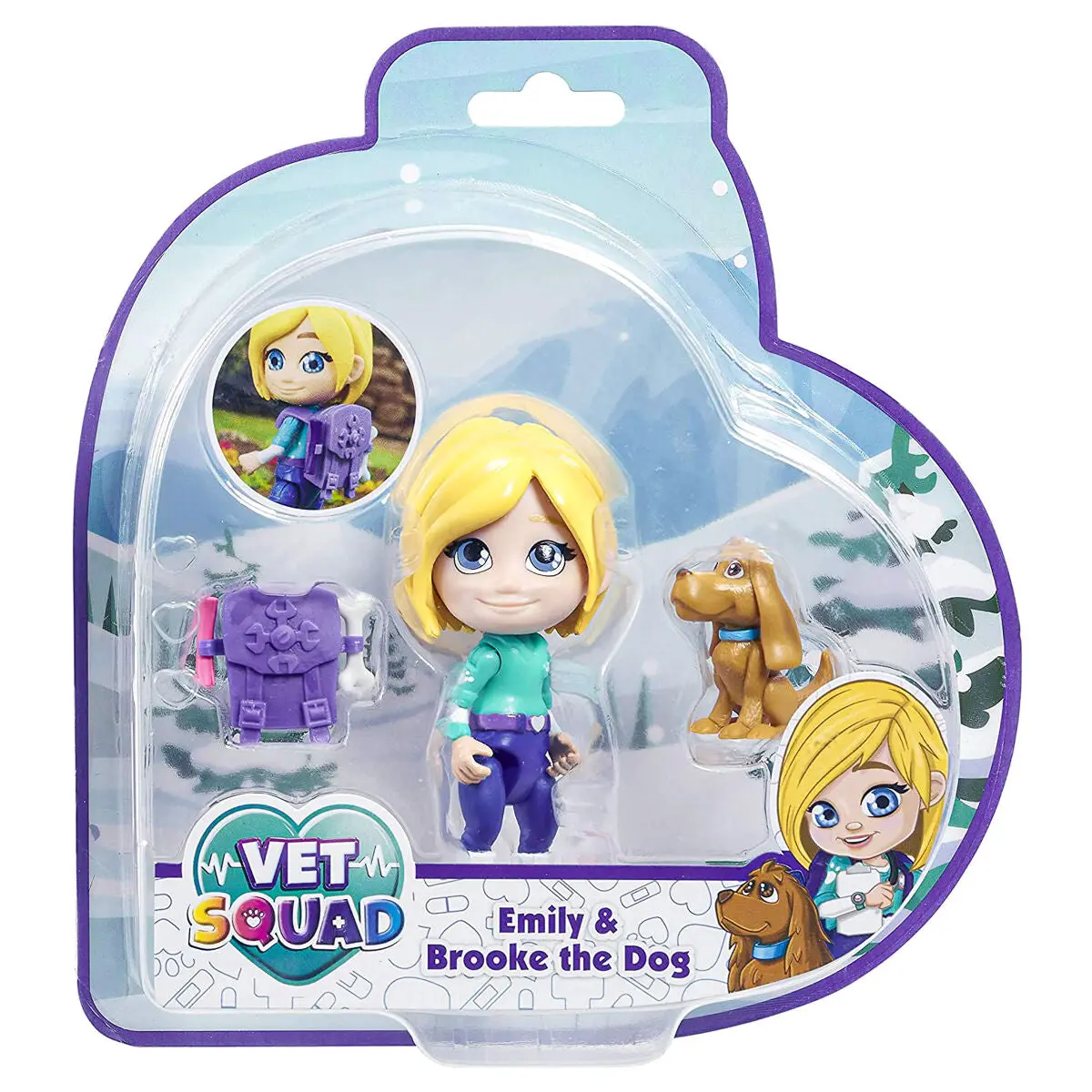 Vet Squad Emily & Brooke The Dog Figure Set 1