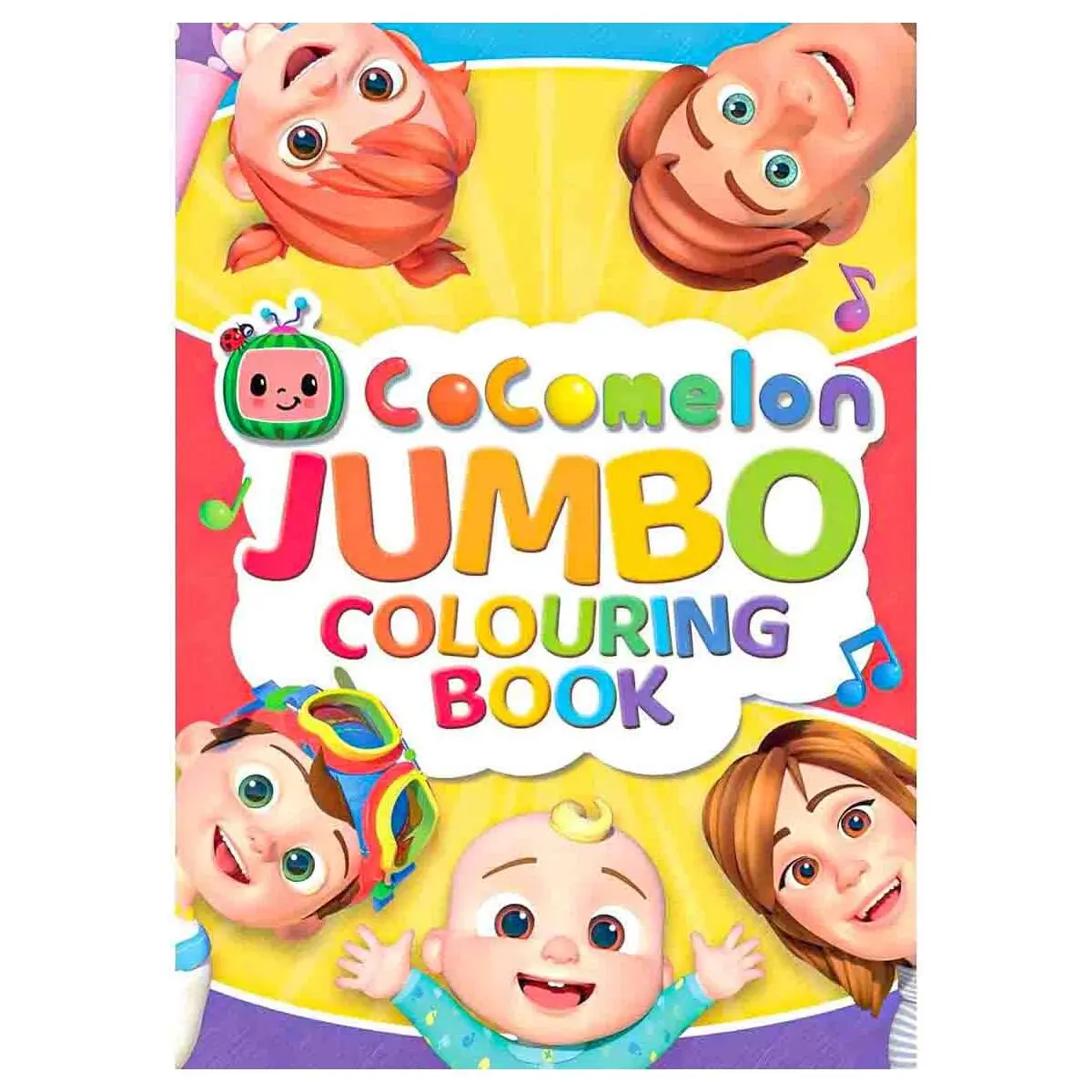 Cocomelon Jumbo Colouring Book 1