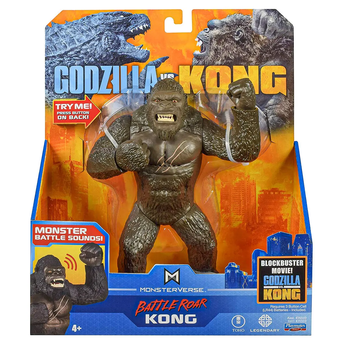 Flair Godzilla Vs Kong Monsterverse Battle Roar Kong Figure 1