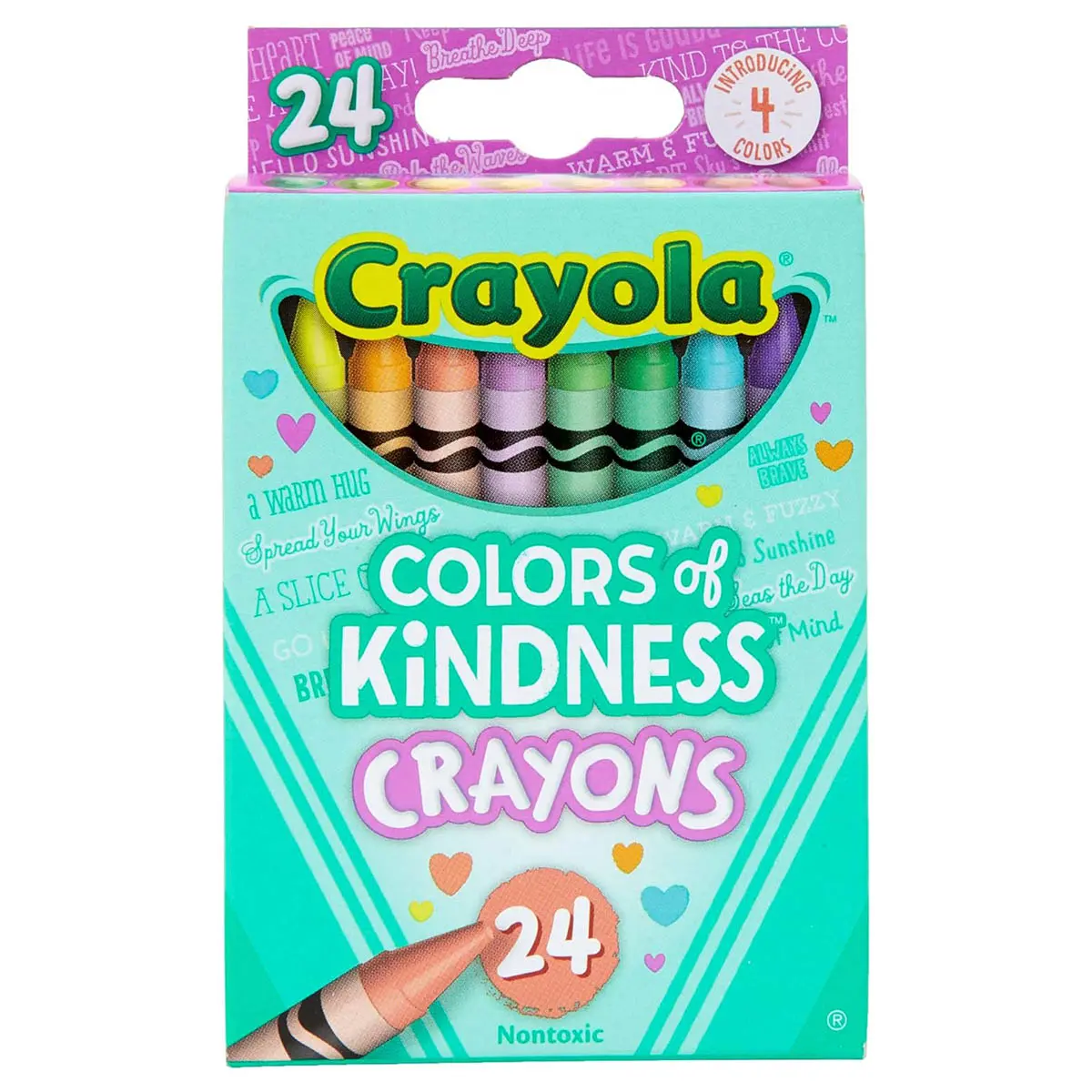 Crayola Colors Of Kindness Crayons (24 Pack) 1
