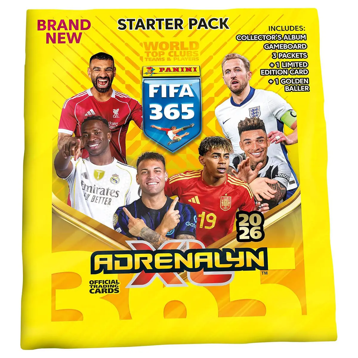 Panini Fifa 365 2025/26 Adrenalyn Xl Trading Cards Starter Pack 1