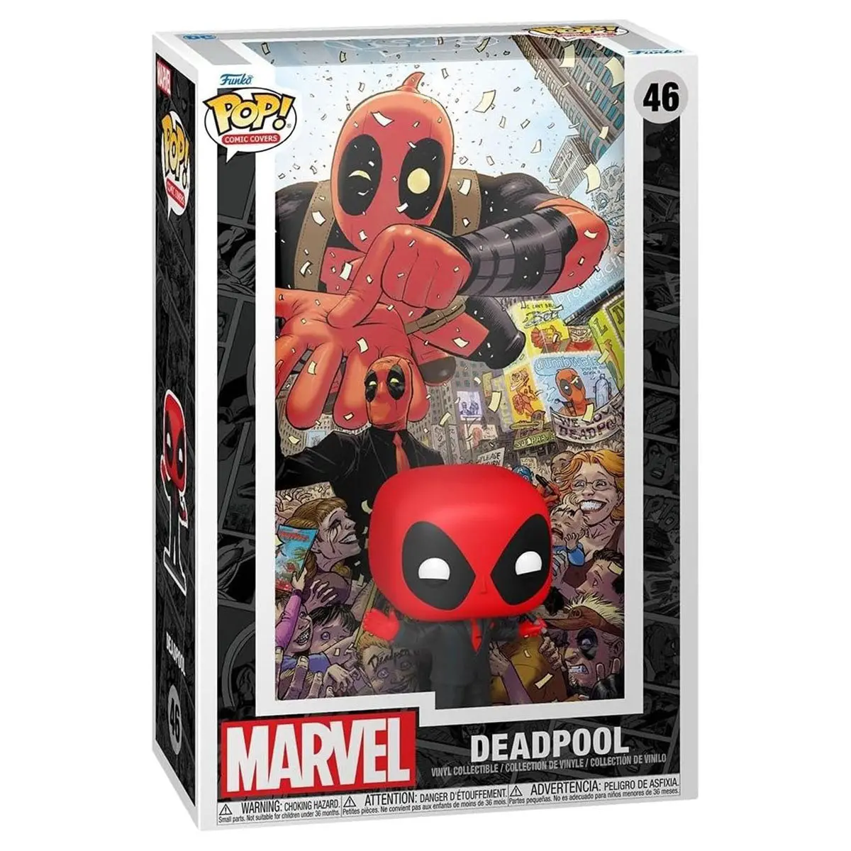 Funko Pop! Comic Cover: Marvel: Deadpool #1 Vinyl Collectible #46 1