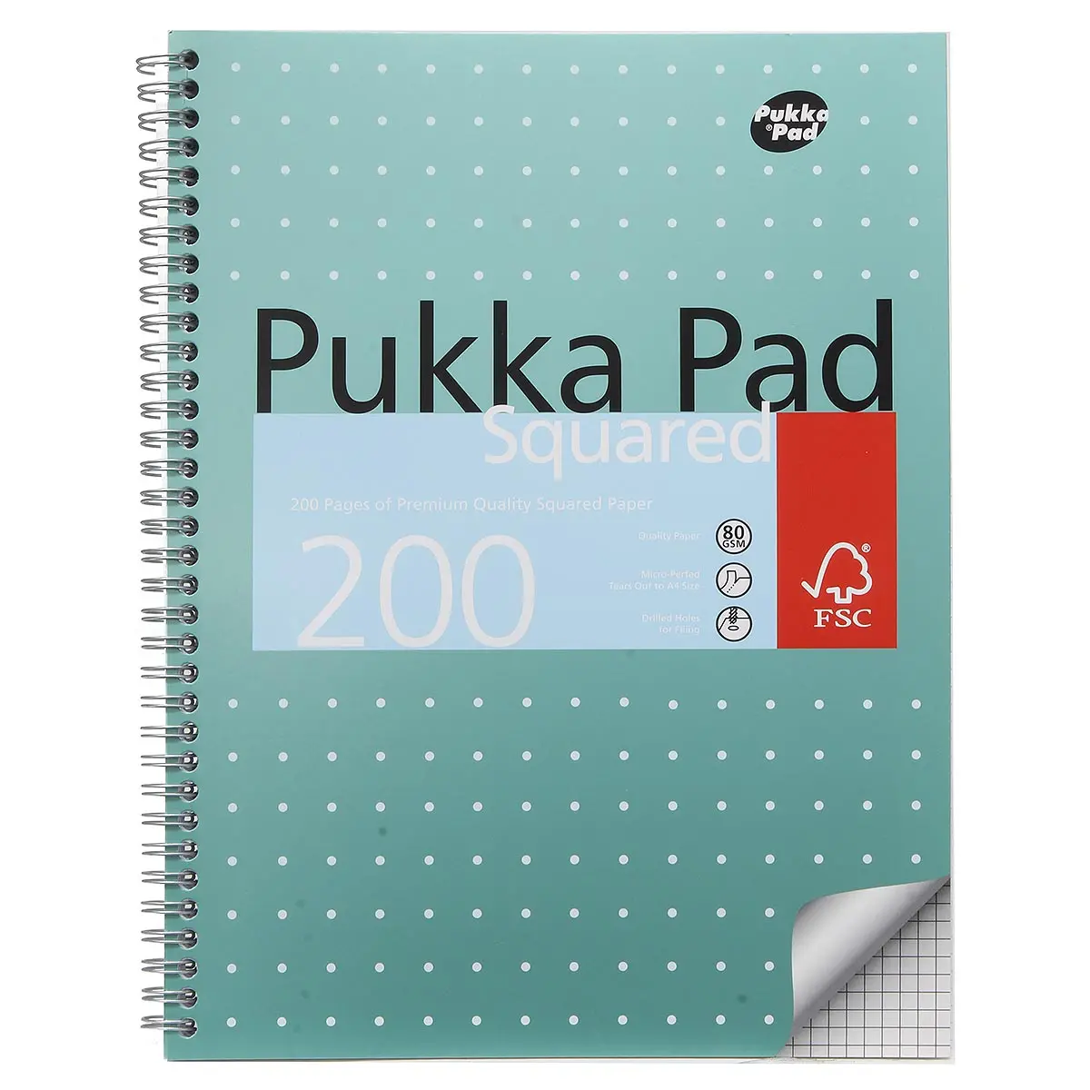 Pukka Pad A4 Jotta Squared Metallic Notebook 200 Pages 1