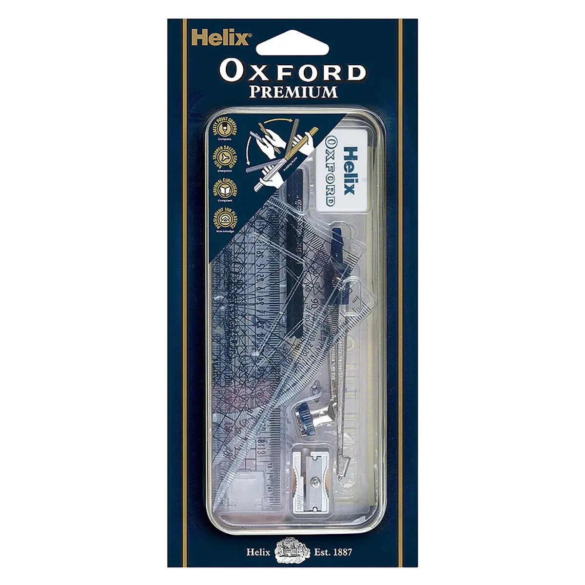 Helix Oxford Premium Set Of Mathematical Instruments 1