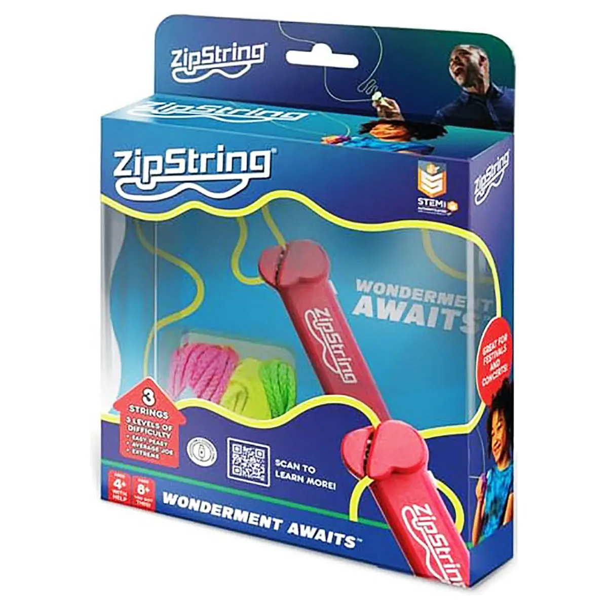 Zipstring Rock'it Red Toy 1