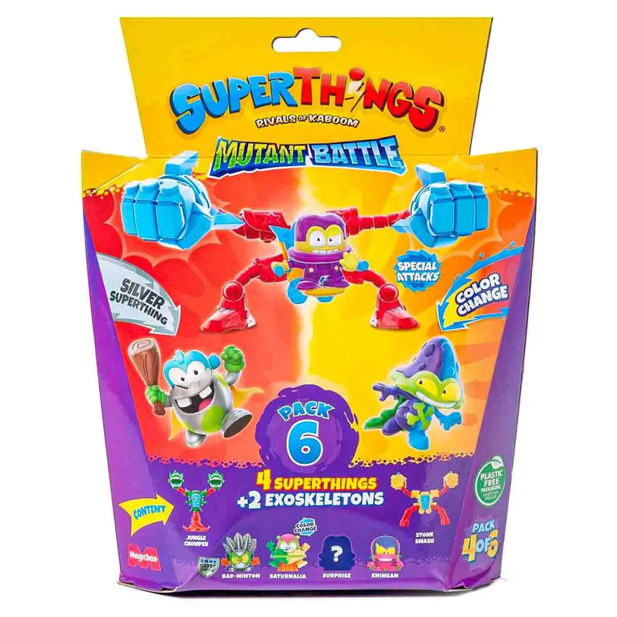 Superthings Rivals Of Kaboom Mutant Battle 6 Pack (4/6) 1