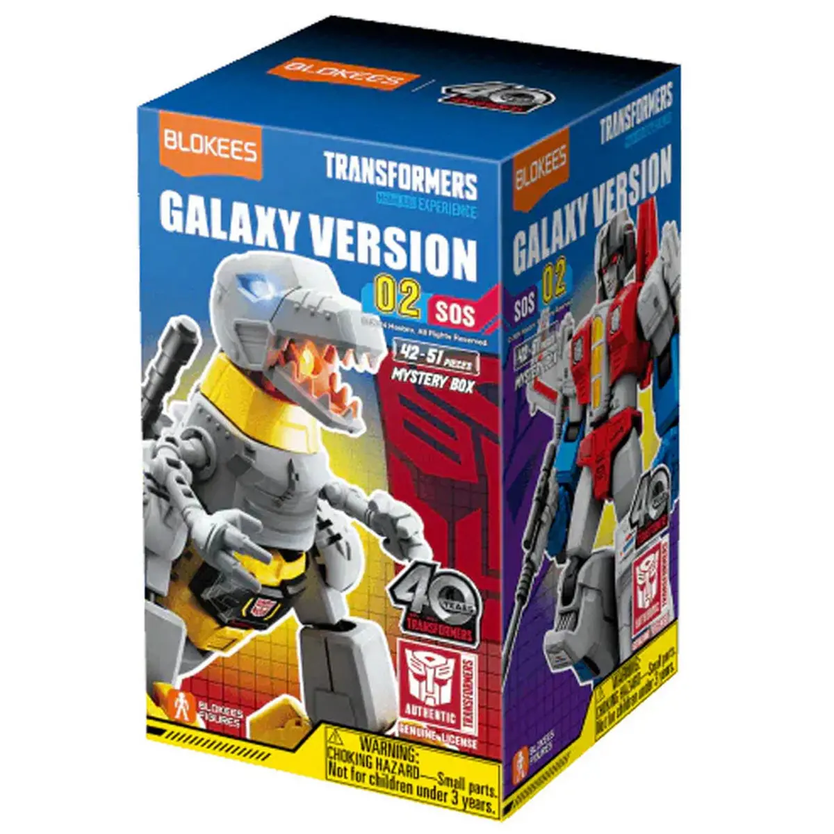 Transformers 40 Years: Galaxy Version 02: Sos Figure (Styles Vary) 1