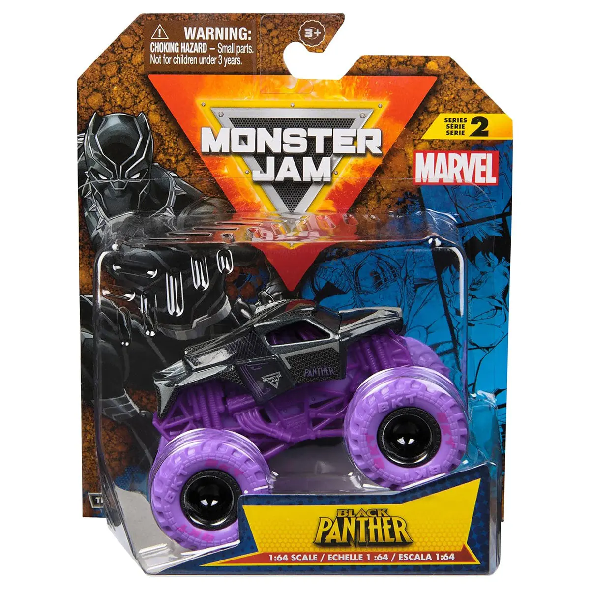 Monster Jam Marvel Black Panther Series 2 Truck 1