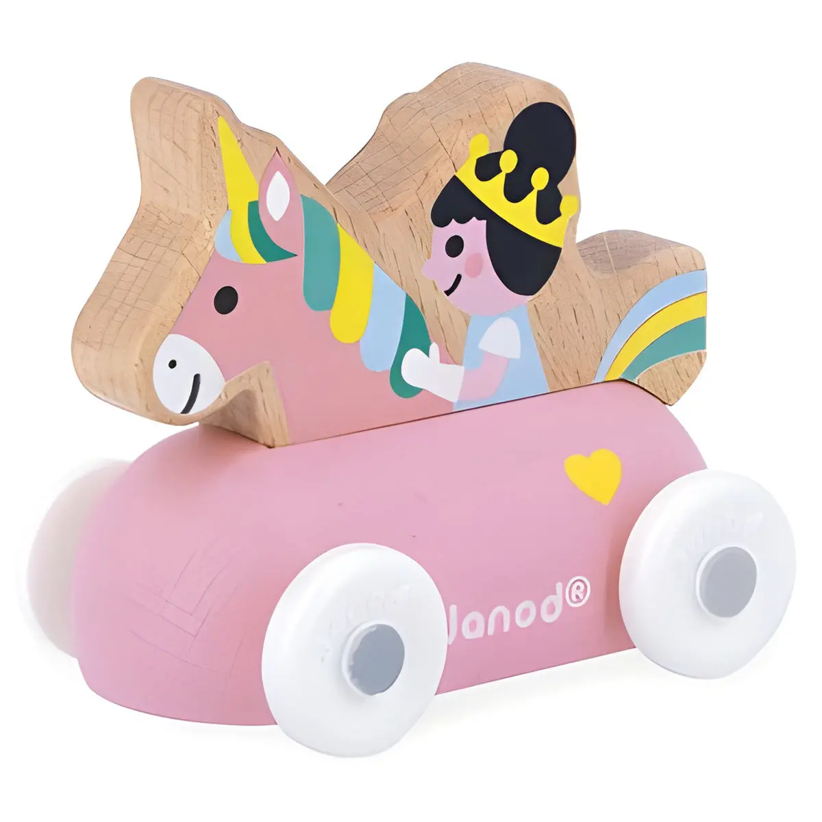 Janod Cross Roads Enchanted Kingdom Wooden Princess Car 2