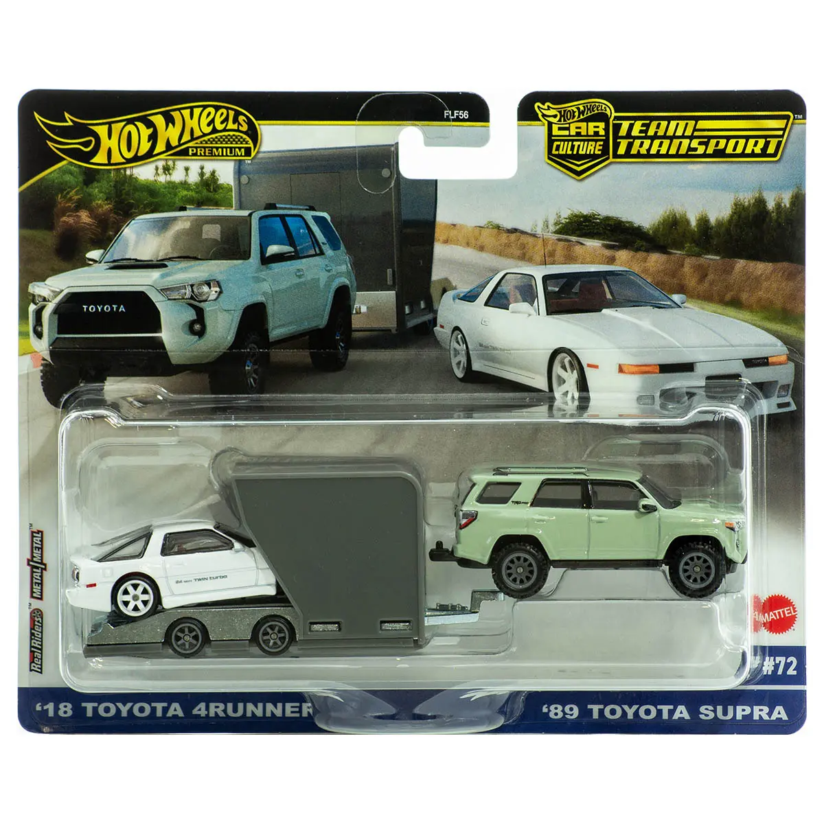 Hot Wheels: Car Culture: Team Transport: '18 Toyota 4Runner And '89 Toyota Supra 1