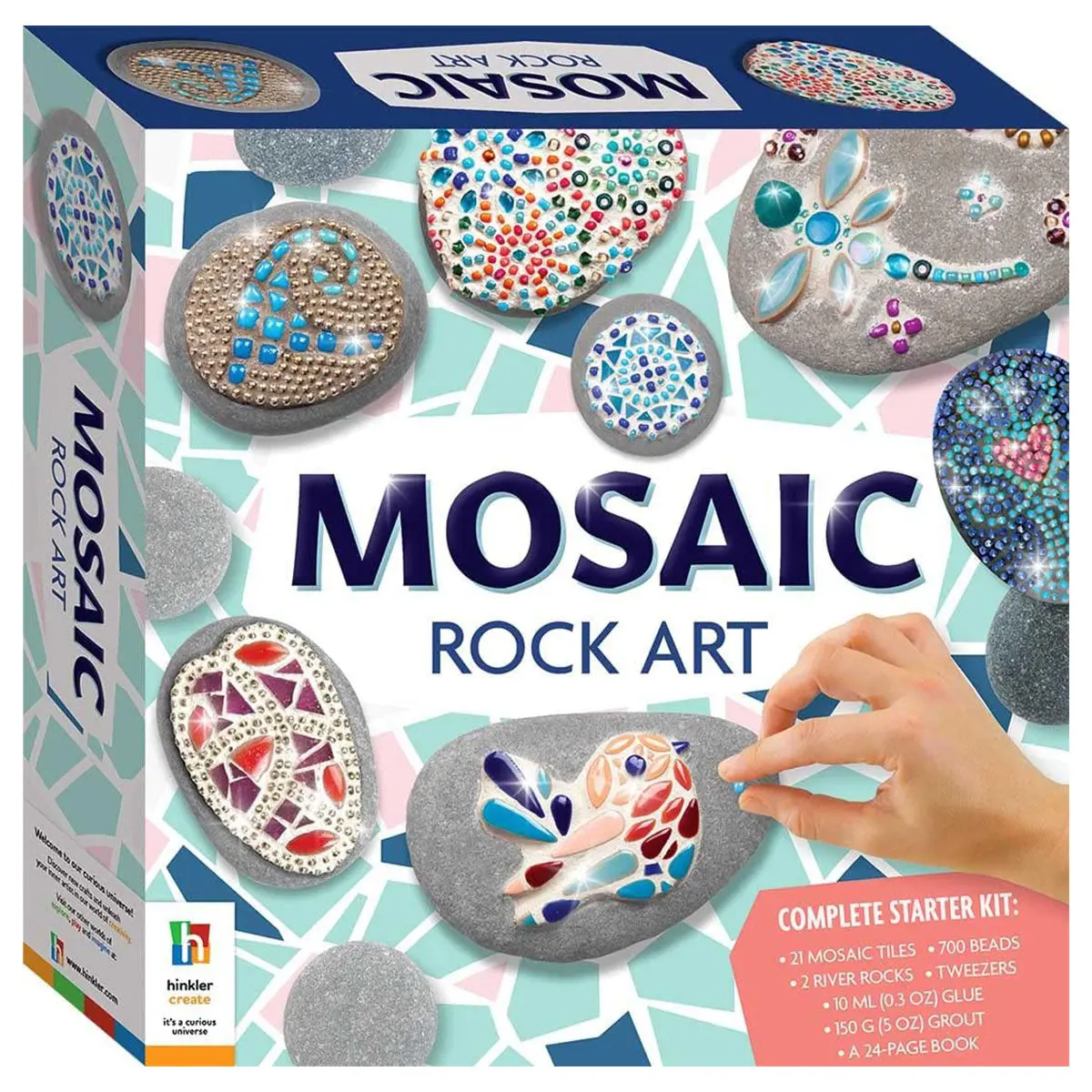 Mosaic Rock Art Box Kit 1