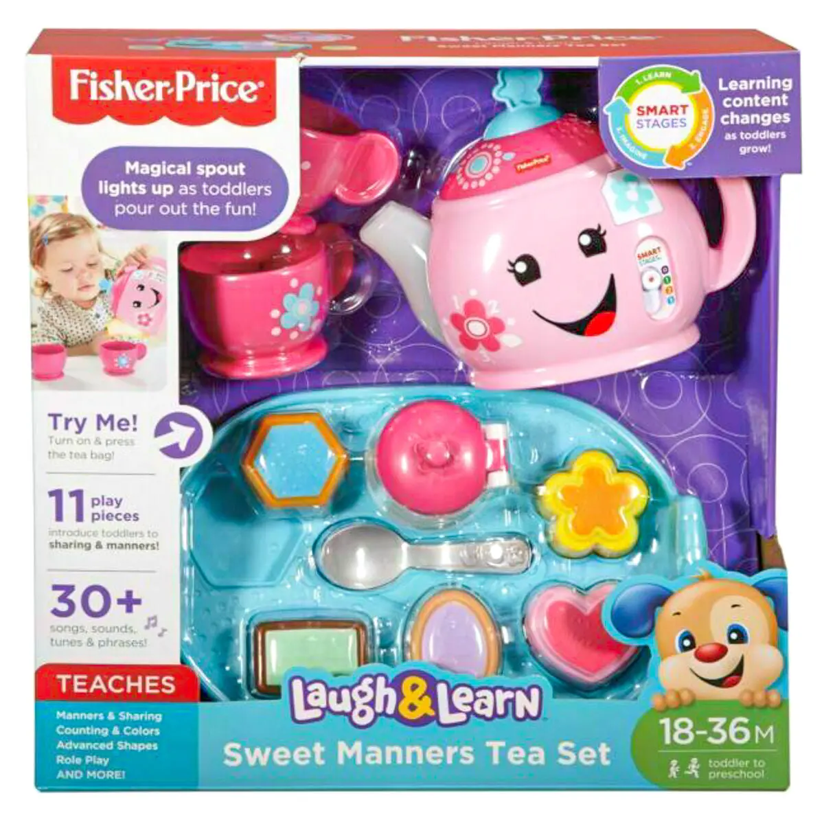 Fisher-Price Laugh & Learn Sweet Manners Tea Set 1