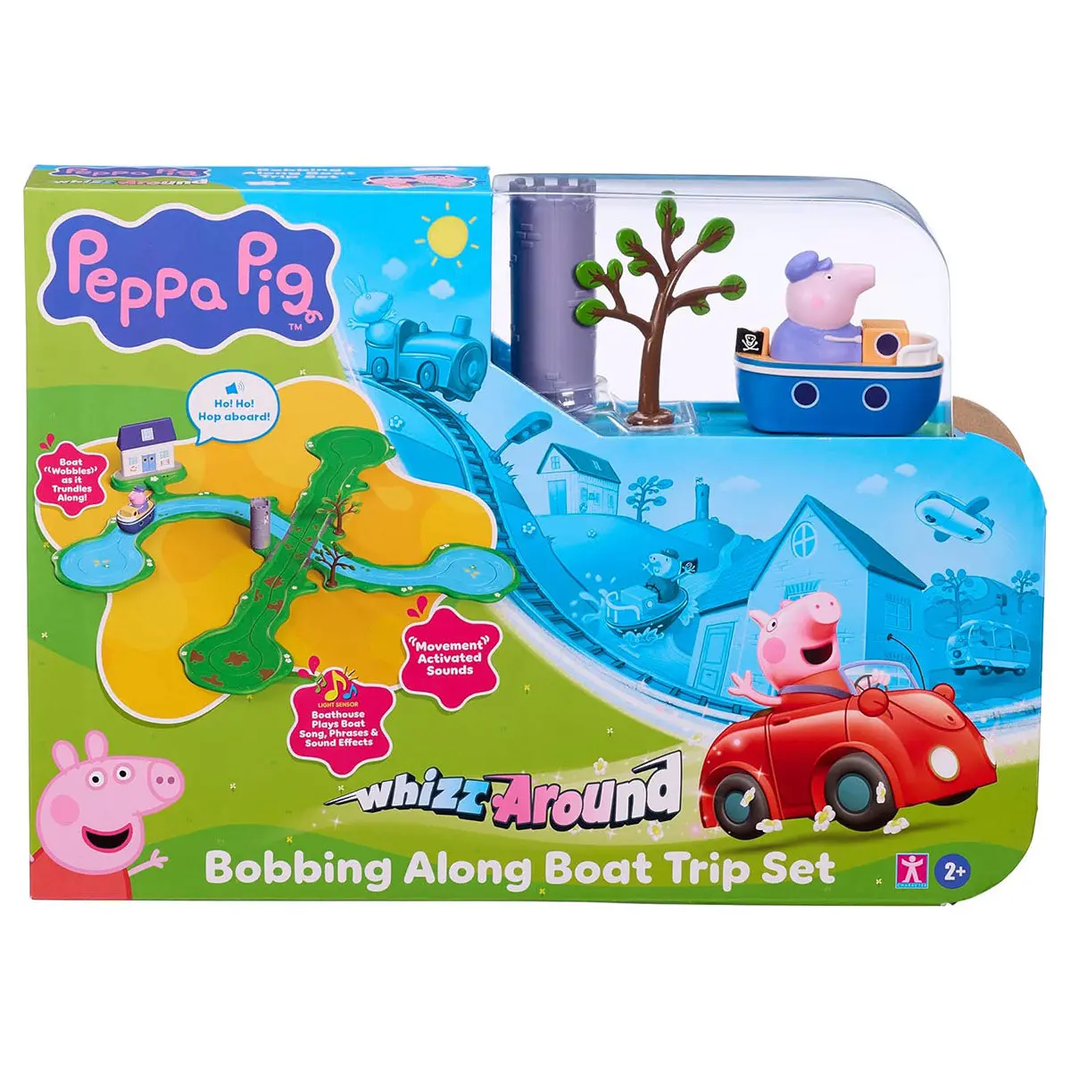 Peppa Pig Whizz-Around Bobbing Along Boat Set 1