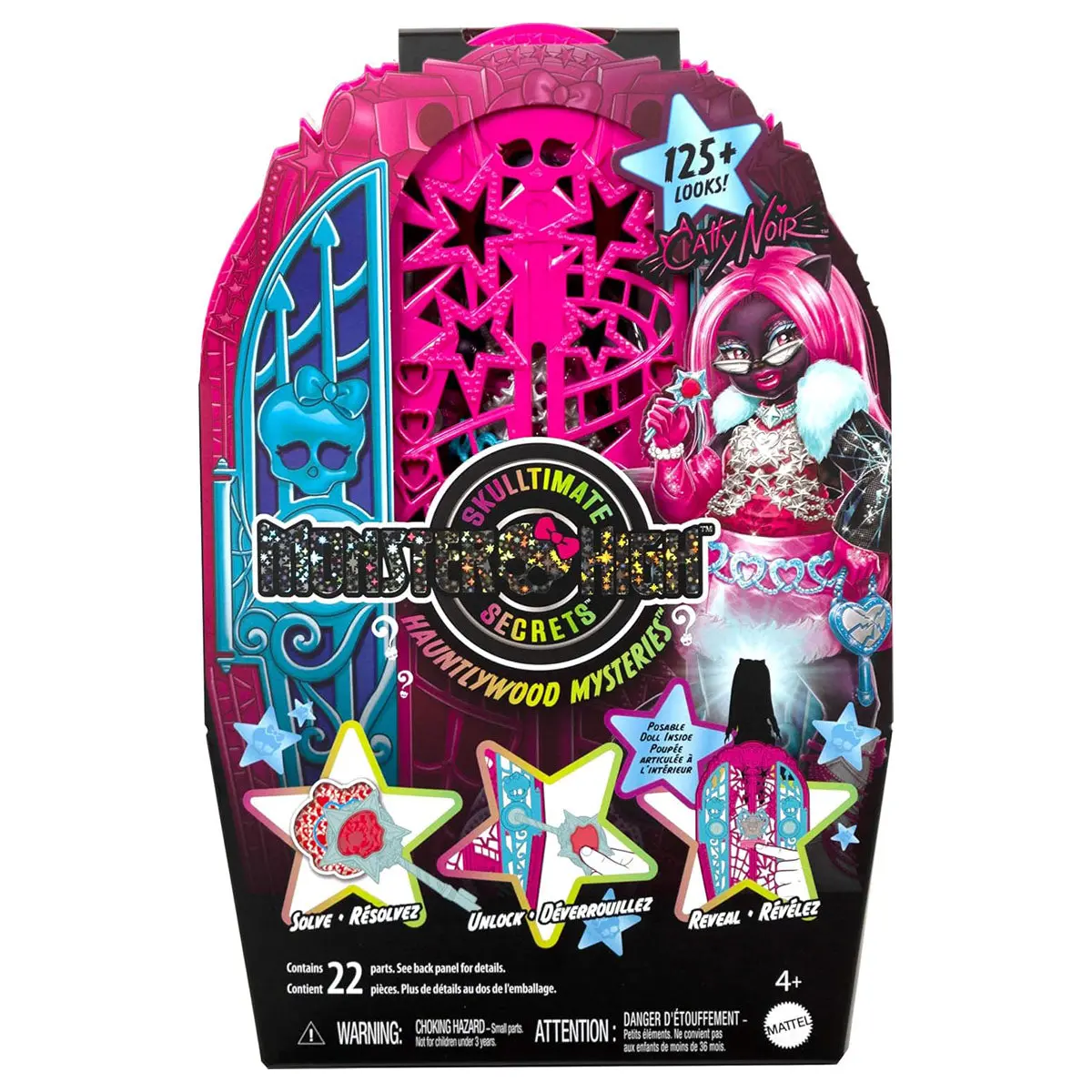 Monster High Skulltimate Secrets: Hauntlywood Mysteries Catty Noir Doll 1