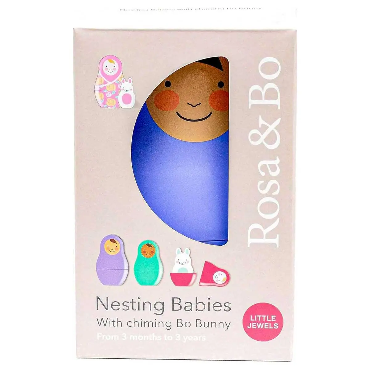 Rosa & Bo Little Jewels Nesting Babies Set 1