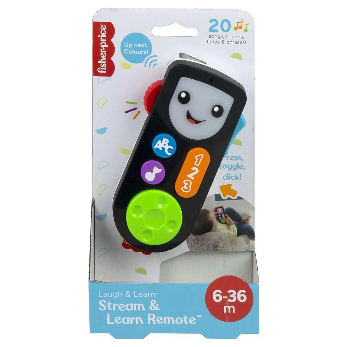Fisher-Price Laugh & Learn Stream & Learn Remote 1