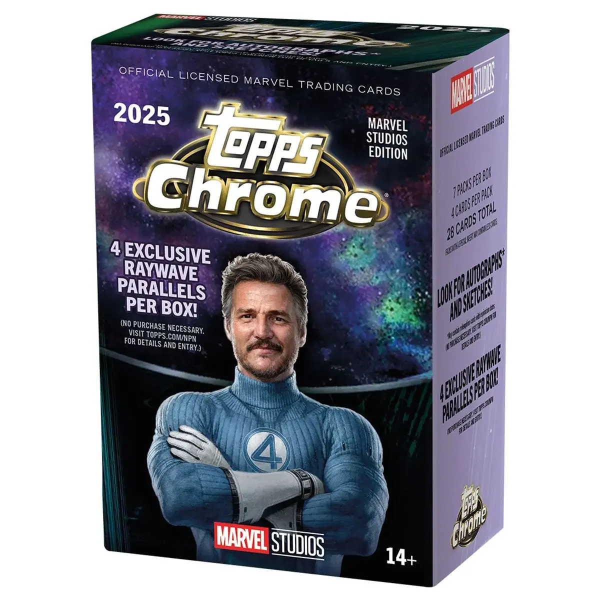 Topps Marvel Studios Chrome 2025 Value Box 1