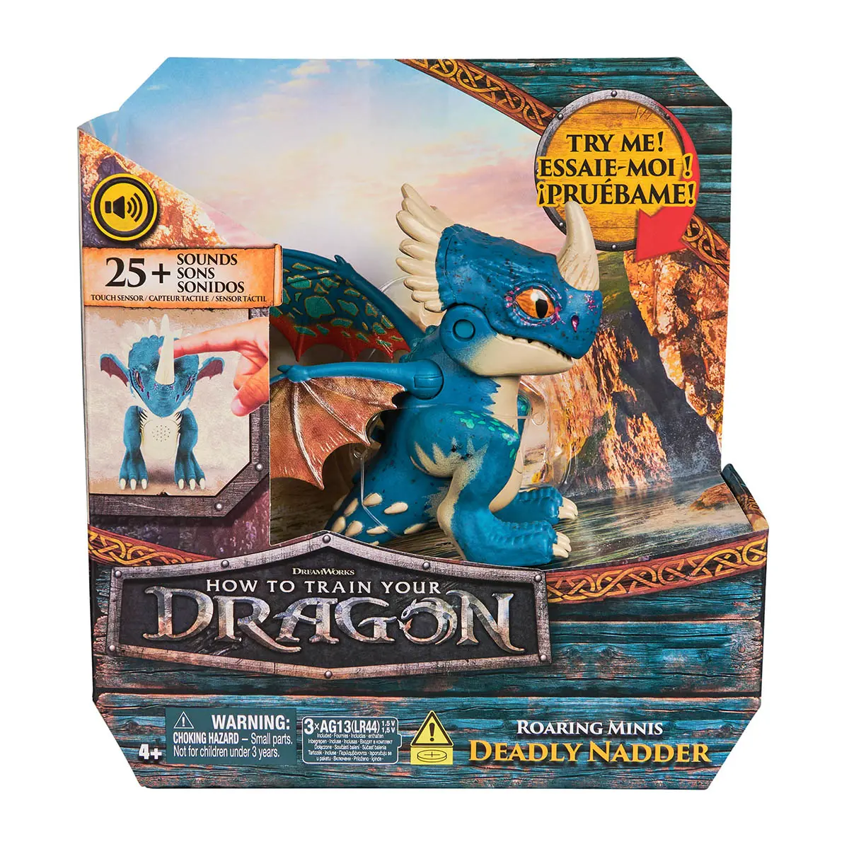 How To Train Your Dragon: Roaring Minis Deadly Nadder Interactive Figure 1