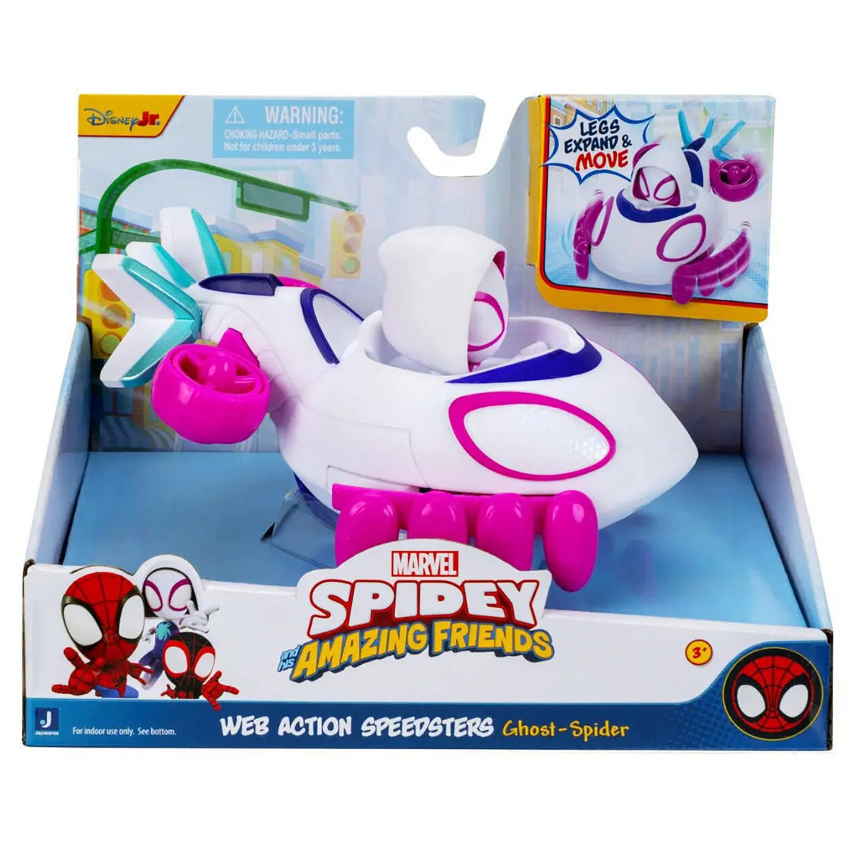 Marvel Spidey And His Amazing Friends: Web Action Speedsters Ghost-Spider Vehicle 1