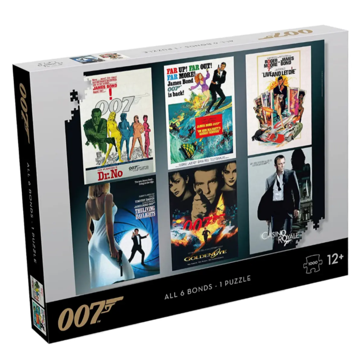 007 All 6 Bonds 1000 Piece Jigsaw Puzzle 1