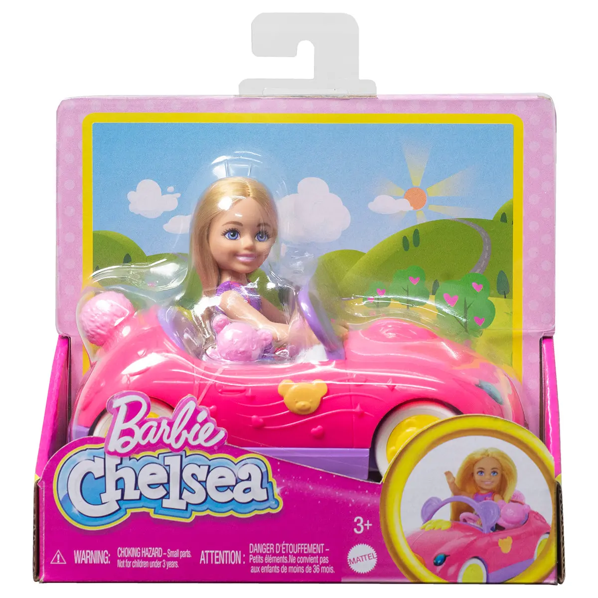 Barbie Chelsea Teddy Car And Doll 1