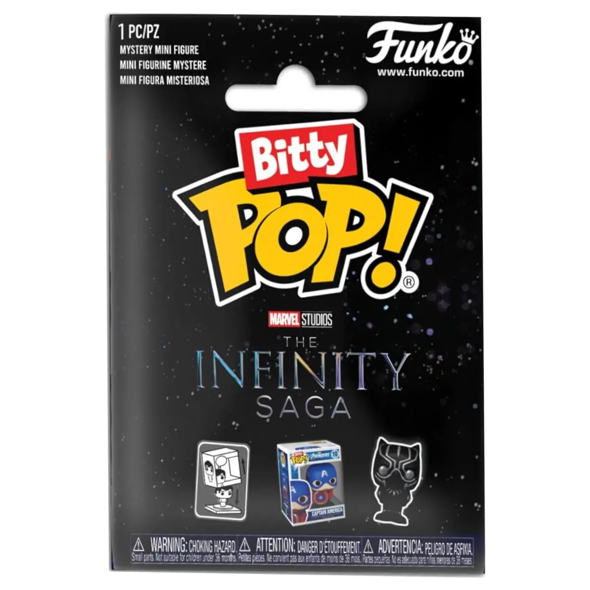 Funko Bitty Pop! Singles: Marvel The Infinity Saga Vinyl Figure Blind Bag (Styles Vary) 1