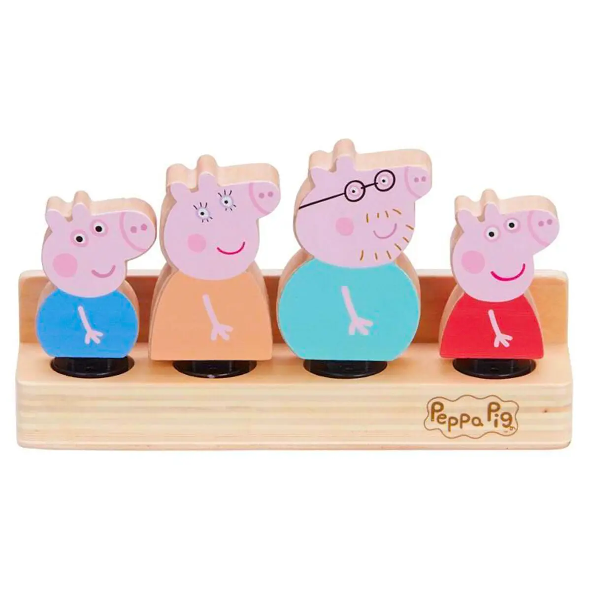 Peppa Pig Wooden Family Figures 1